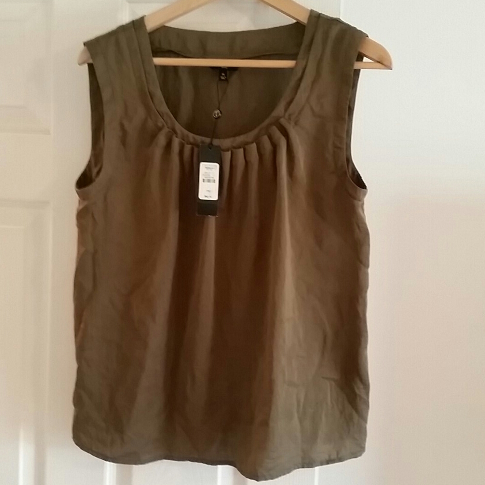 Talbots silky tank top